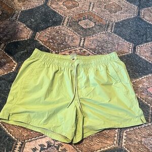 Men's Athletic Shorts in Light Green